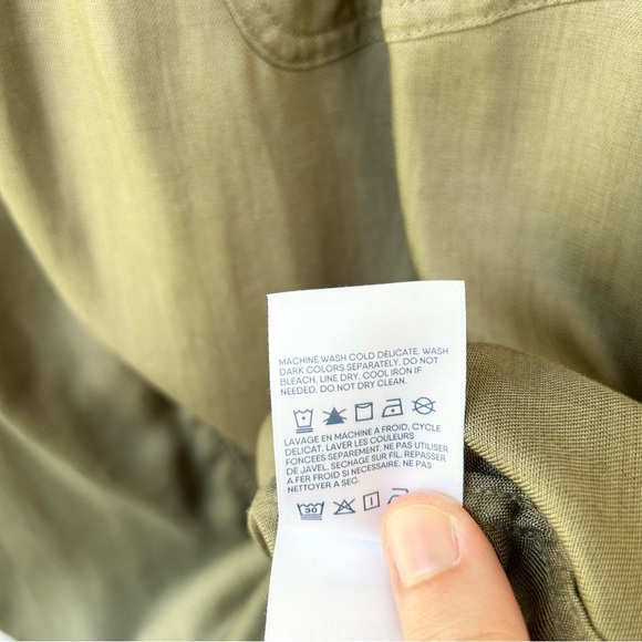 Lands End tencel midi skirt - Picture 6 of 7